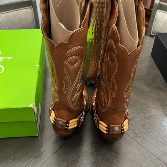 SAM EDELMAN JACKIE WESTERN BOOT - Picture 7 of 14